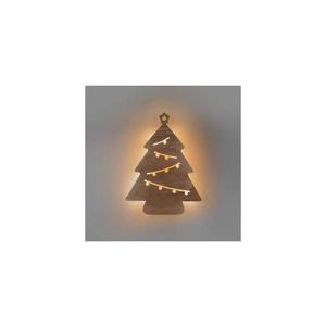 LED nástěnná dekorace vánoční stromek 24x LED 2x AA 1V260 vyobraziť