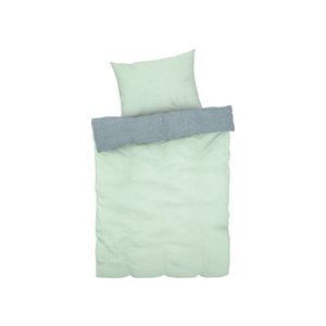 LIVARNO home Zimná obojstranná posteľná bielizeň Chambray, 140 x 200 cm (zelená) vyobraziť