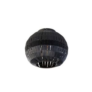 Moderné stropné svietidlo čierne 26 cm - Zoë vyobraziť