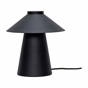 Čierna kovová stolná lampa Chipper - Hübsch vyobraziť