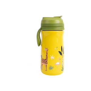 Žltá antikoro detská fľaša 370 ml Jungle – Ladelle vyobraziť