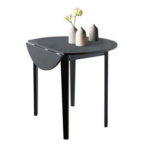 Čierny skladací jedálenský stôl Støraa Trento Quer, ⌀ 92 cm vyobraziť