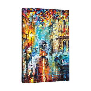 Obraz Rainy City, 40 × 60 cm vyobraziť