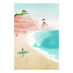 Plagát 30x40 cm Surf Girl - Travelposter vyobraziť