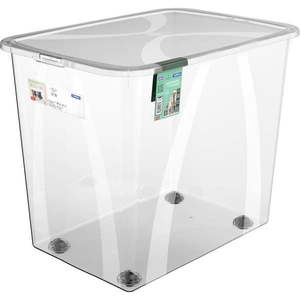 Plastový úložný box s vekom 70 l Lona - Rotho vyobraziť