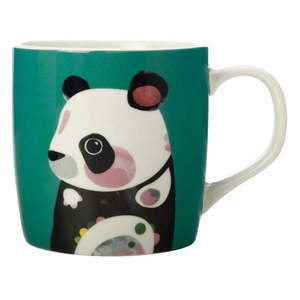 Tyrkysový porcelánový hrnček Maxwell & Williams Pete Cromer Panda, 375 ml vyobraziť