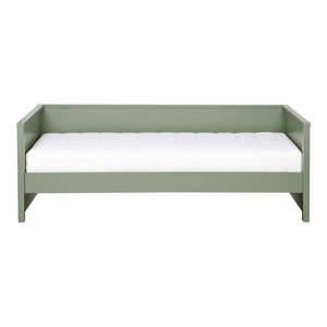 Zelená jednolôžková posteľ 90x200 cm Nikki – WOOOD vyobraziť