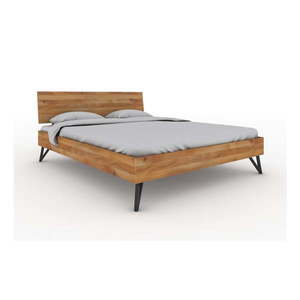 Dvojlôžková posteľ z dubového dreva 200x200 cm Golo 2 - The Beds vyobraziť
