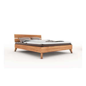 Dvojlôžková posteľ z bukového dreva 140x200 cm Greg 2 - The Beds vyobraziť
