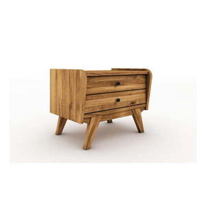 Nočný stolík z dubového dreva Retro 1 - The Beds vyobraziť