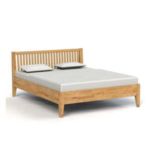 Dvojlôžková posteľ z dubového dreva 140x200 cm Odys - The Beds vyobraziť