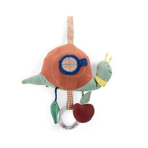 Interaktívna hračka pre bábätká Slimák - Moulin Roty vyobraziť