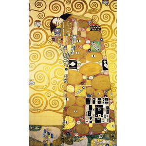 Obraz reprodukcia 50x80 cm Fulfilment, Gustav Klimt – Fedkolor vyobraziť