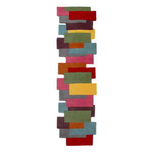 Vlnený behúň Flair Rugs Collage, 66 x 300 cm vyobraziť
