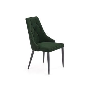 Jedálenská stolička K365 Halmar Tmavo zelená vyobraziť