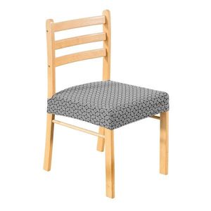 Poťah na sedák stoličky sivá sedadlo vyobraziť