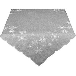 Forbyt Vianočný obrus Hviezdičky sivá, pr. 35 cm vyobraziť