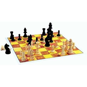 Detoa Spoločenská hra Šach, drevené figúrky, 37 x 22 x 4 cm vyobraziť