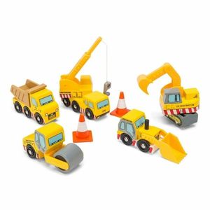 Le Toy Van Set stavebných strojov vyobraziť