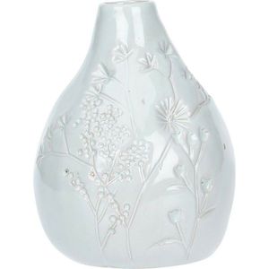 Porcelánová váza s dekorom kvetín Lena, 10, 5 x 14 cm vyobraziť