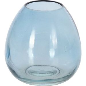 Sklenená váza Adda, sv. modrá, 11 x 10, 5 cm vyobraziť