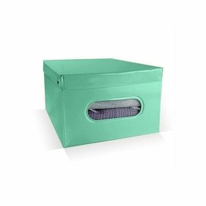 Compactor Skladací úložný box PVC so zipsom Compactor Nordic 50 x 38.5 x 24 cm, zelený vyobraziť