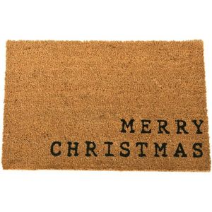 Kokosová rohožka Merry Christmas, 39 x 59 cm vyobraziť