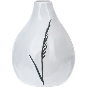 Porcelánová váza Art s dekorom trávy, 11 x 14 cm vyobraziť