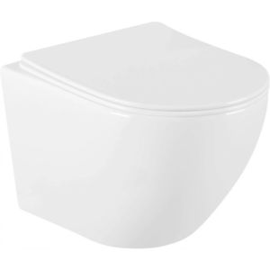 MEXEN/S - Lena Závesná WC misa vrátane sedátka s slow-slim, duroplast, biela 30220400 vyobraziť