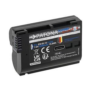 PATONA PATONA - Aku Nikon EN-EL15C 2400mAh Li-Ion Platinum USB-C vyobraziť