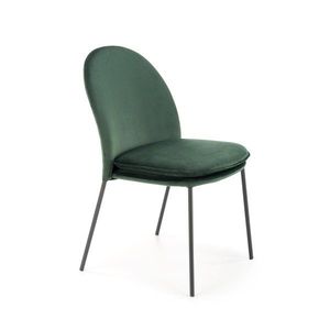 Jedálenská stolička K443 Halmar Tmavo zelená vyobraziť