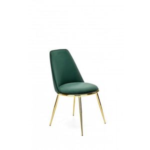 Jedálenská stolička K460 Halmar Tmavo zelená vyobraziť