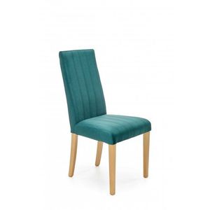 Jedálenská stolička DIEGO 3 Halmar Tmavo zelená vyobraziť