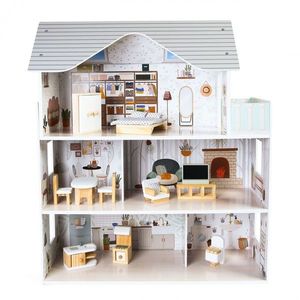 Domček pre bábiky s nábytkom Residence Emma Ecotoys vyobraziť