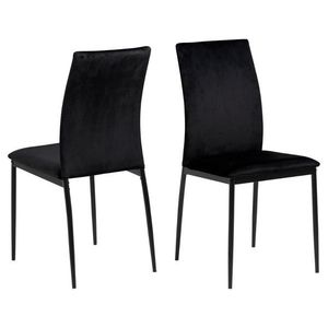 Jedálenská stolička Demina čierna vyobraziť