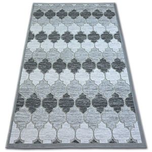 Kusový koberec ACRYLOVY YAZZ 3766 sivý trellis vyobraziť