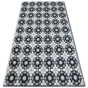 Kusový koberec LISBOA 27206/356 kvety - sivý vyobraziť