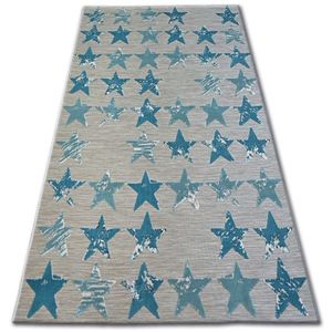 Kusový koberec LISBOA 27219/754 hviezda tyrkysový vyobraziť