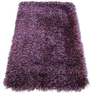 Kusový koberec LOVE SHAGGY fialový vyobraziť