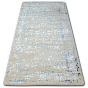 Kusový koberec MANYAS Mariet modro-krémový vyobraziť