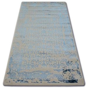 Kusový koberec MANYAS Vadia krémovo-modrý vyobraziť