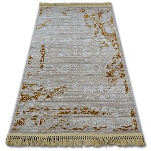 Kusový koberec MANYAS Xia hnedo-krémový vyobraziť