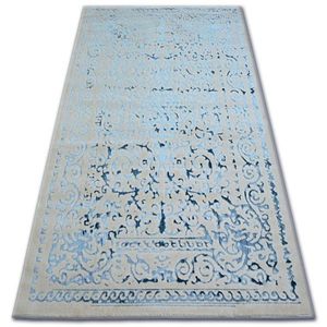 Kusový koberec MANYAS Zeggy sivo-modrý vyobraziť