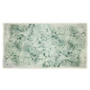 Kusový koberec s vysokým vlasom OMBRE 80 x 140 cm - modrozelený vyobraziť