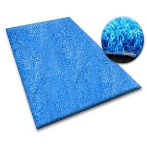 Kusový koberec SHAGGY Izebelie 5cm modrý vyobraziť