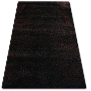 Kusový koberec SHAGGY NARIN čierno-červený vyobraziť