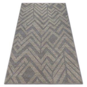 Kusový koberec SOFT ETNO hnedý vyobraziť
