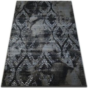 Kusový koberec VOGUE 093 čierny / hnedý vyobraziť