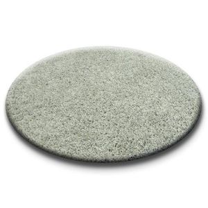 Okrúhly koberec SHAGGY Hiza 5cm sivý vyobraziť