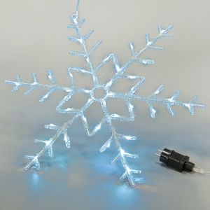Nexos 92049 Vianočná LED dekorácia, snehová vločka, 42 LED, 55 cm vyobraziť